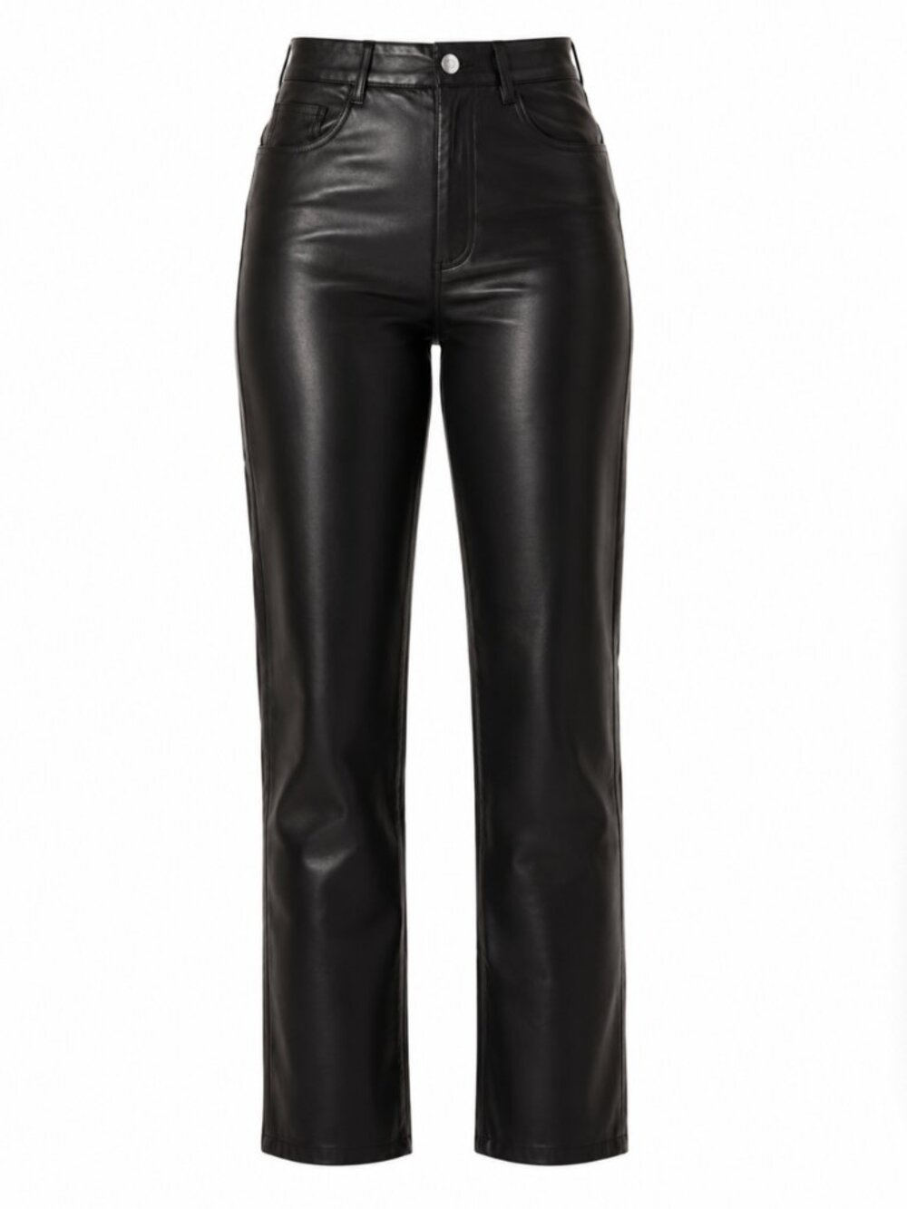Aritzia Wilfred Melina Black Vegan Leather Pants 6